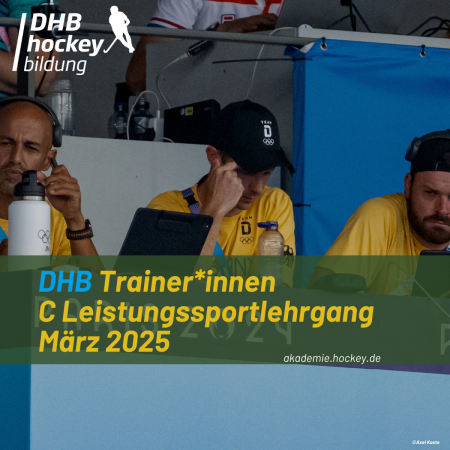 DHB Trainer*innen C Leistungssportlehrgang März 2025