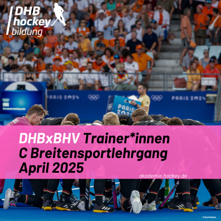 DHBxBHV Trainer*innen C Breitensportlehrgang April 2025