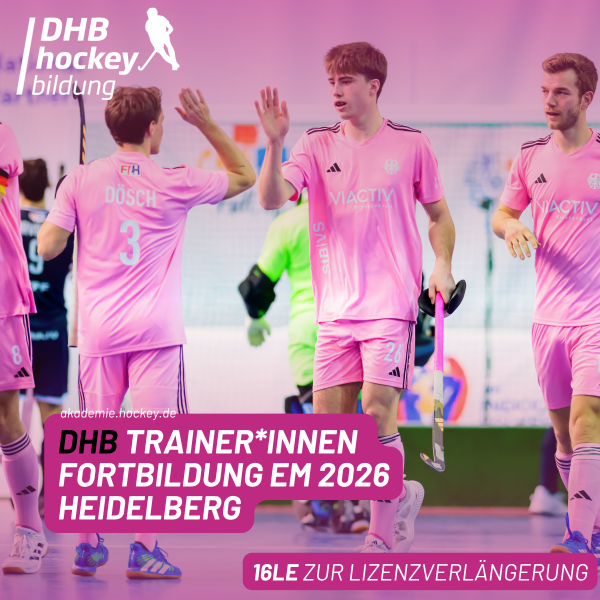 DHB Fortbildung - Technik+Taktik Workshop Hallenhockey