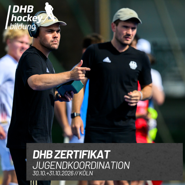 DHB ZERTIFIKAT Jugendkoordination Oktober 2026