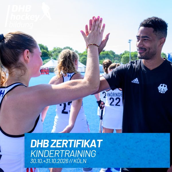 DHB ZERTIFIKAT Kindertraining Oktober 2026