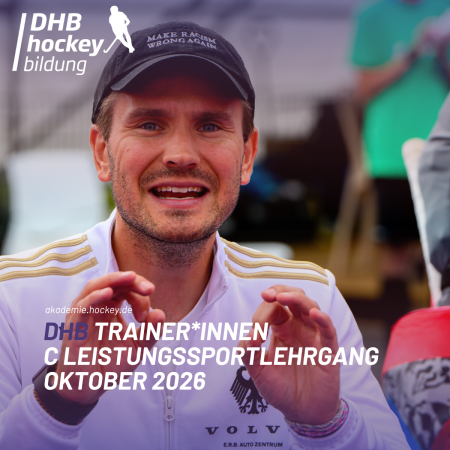 DHB Trainer*innen C Leistungssportlehrgang Oktober 2026